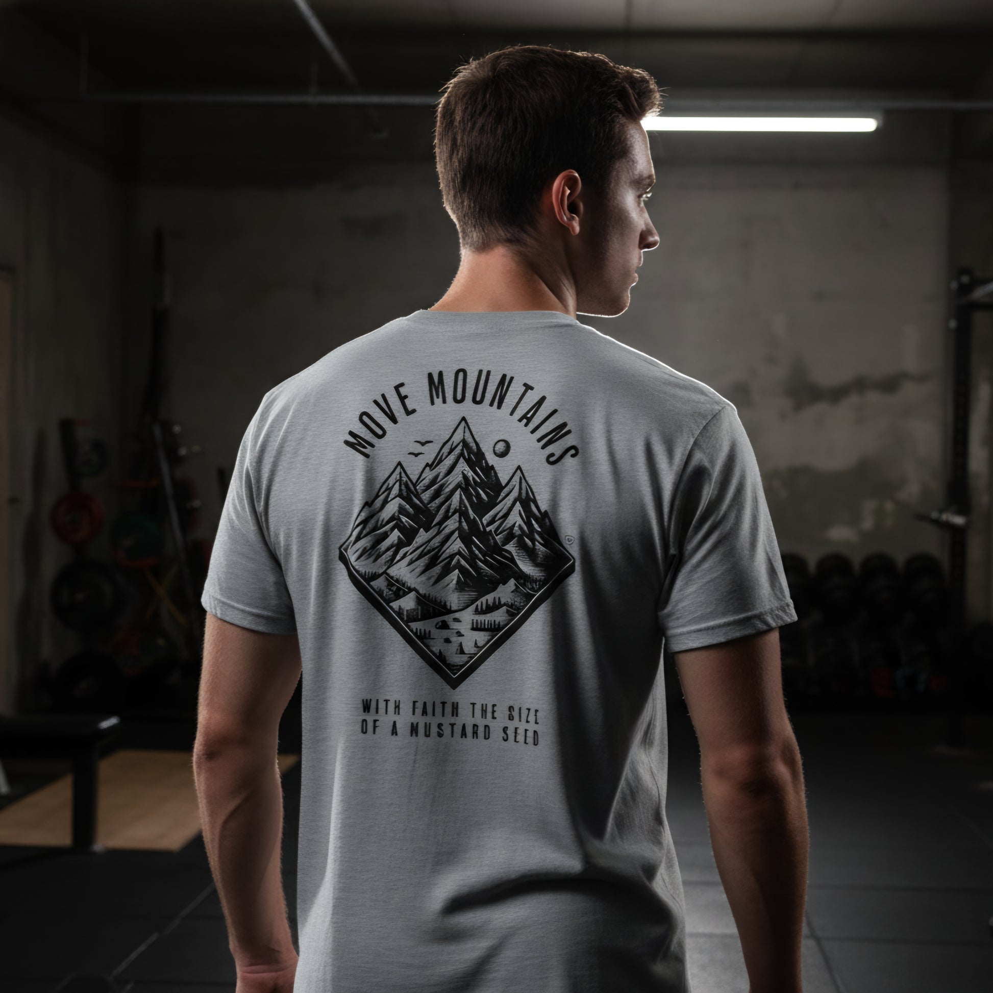 Move Mountains with Faith the Size of a Mustard Seed - Faith Tee