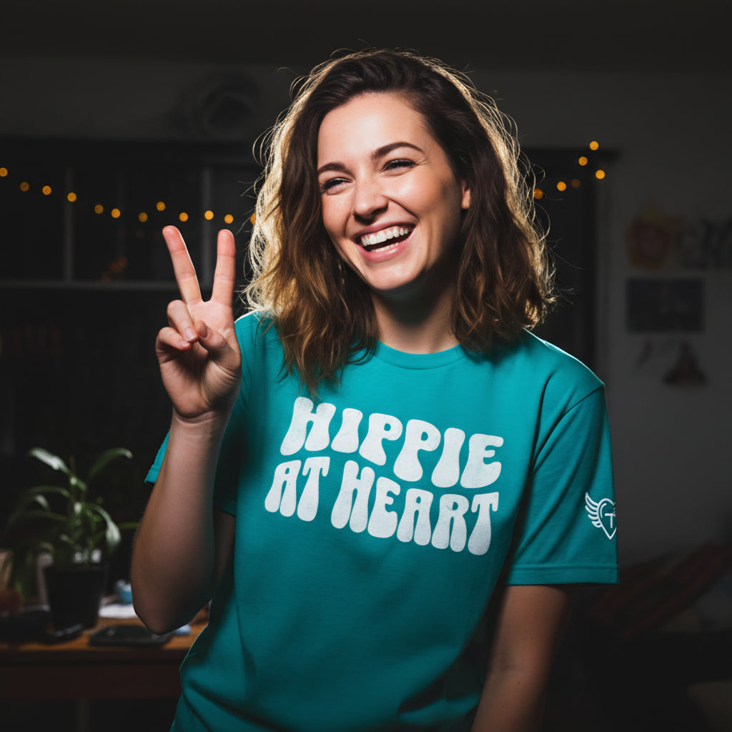 Hippie at Heart Tee - Unisex